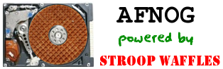 AfNOG powered by stroopwafels